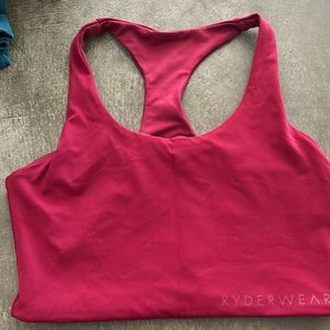 Red ryderwear sports bra